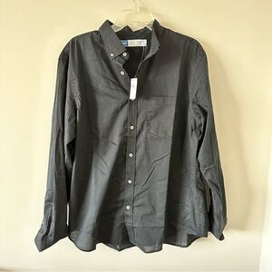 Old Navy Men’s Black Button down